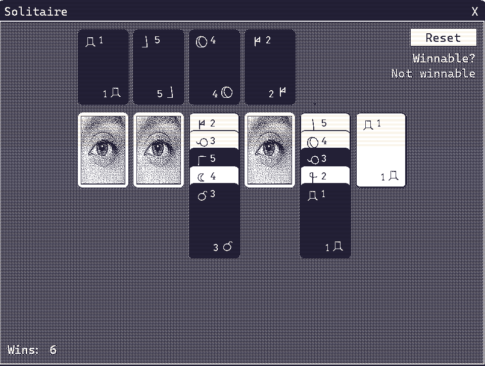 Solitaire Late Game